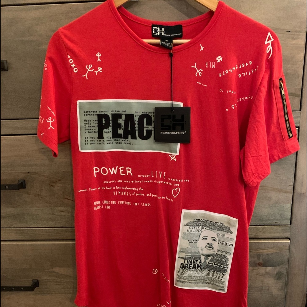PEACE Red T-Shirt